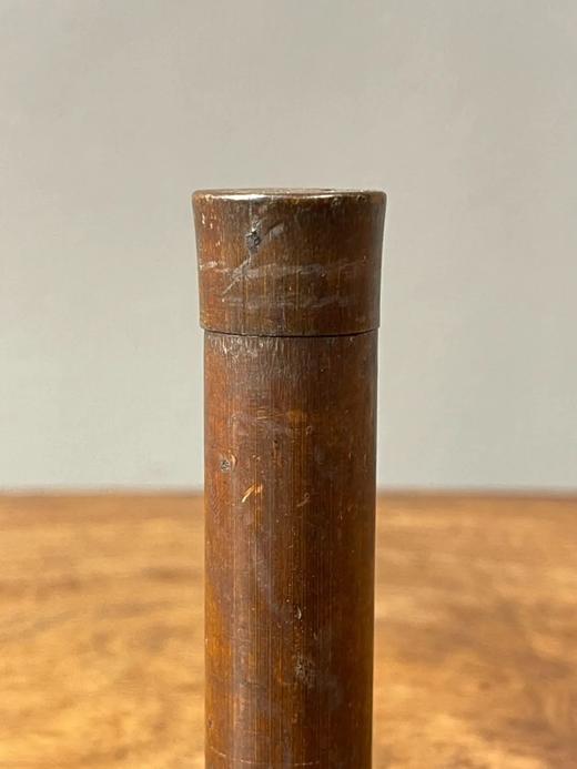 竹雕撇足圆筒式线香筒 ，顺丰包邮 商品图12