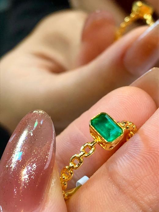 0.65克拉祖母绿戒指 商品图1