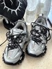 Balenciaga巴黎世家 Track 1.0 网布 圆头系带 运动休闲 减震防滑耐磨包裹性平衡 低帮 老爹鞋 银黑/黑色 商品缩略图1
