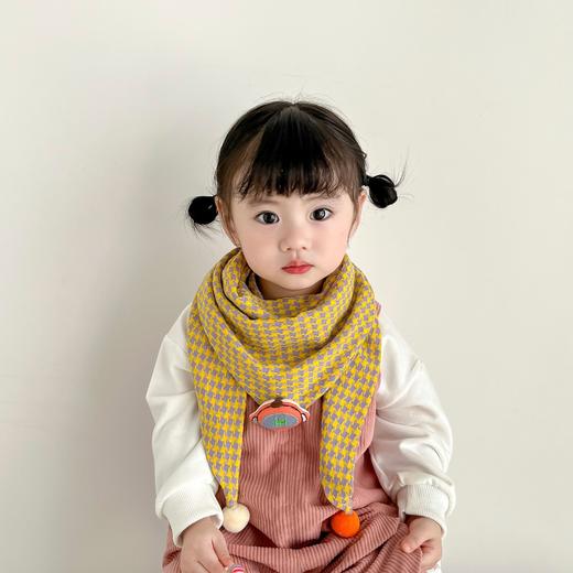 【新款卡通儿童围巾】秋冬宝宝口水巾 洋气防风保暖双面男女童三角巾 商品图11