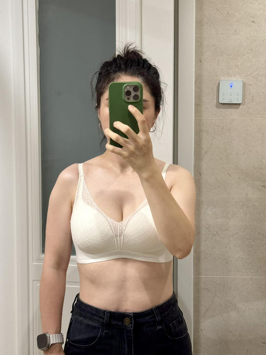 真丝水溶蕾丝聚拢文胸AB杯【包邮】 商品图2