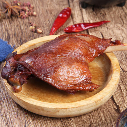 【老卤入味 肉质鲜嫩】黄教授酱香鸭腿 精选鸭腿 科学工艺 肉质鲜嫩 丝丝入味 双层包装 健康安全 商品图1