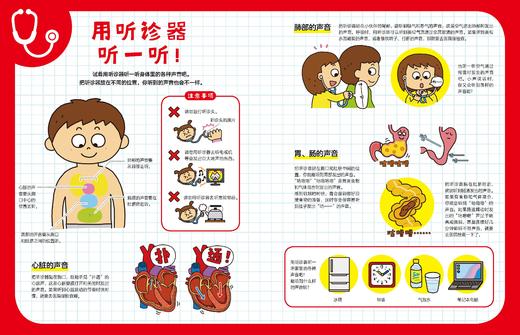 听诊器听一听：身体认知绘本+听诊器 商品图3