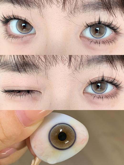 fafacon月抛美瞳 天才琥珀 14.2mm 商品图0