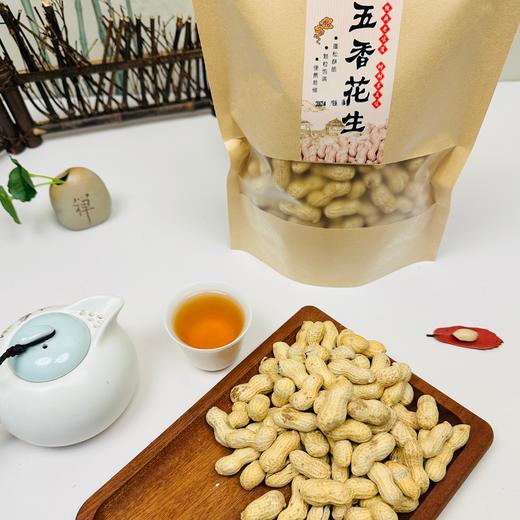 【香脆可口颗粒饱满！】五香花生带壳炒货熟散装  320g/袋 商品图7