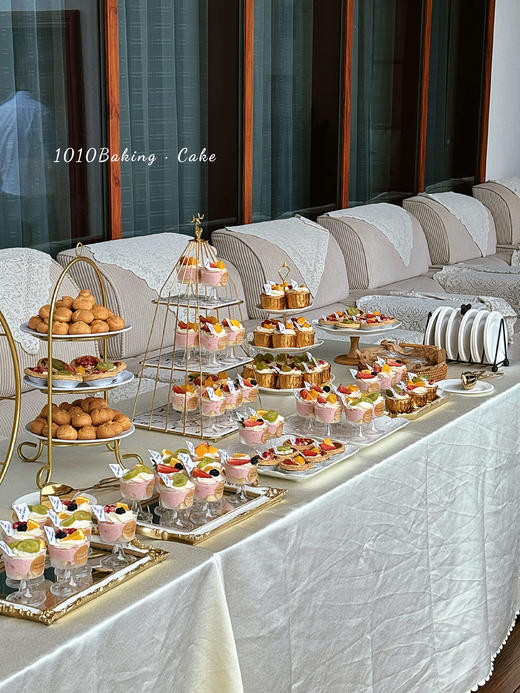 「西湖小岛」会议茶歇户外甜品台案例II 商品图1