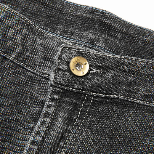 【新款DKP】大依优型大码锥形牛仔裤直筒长裤男舒适弹力休闲商务简约百搭加肥加大男装 商品图5