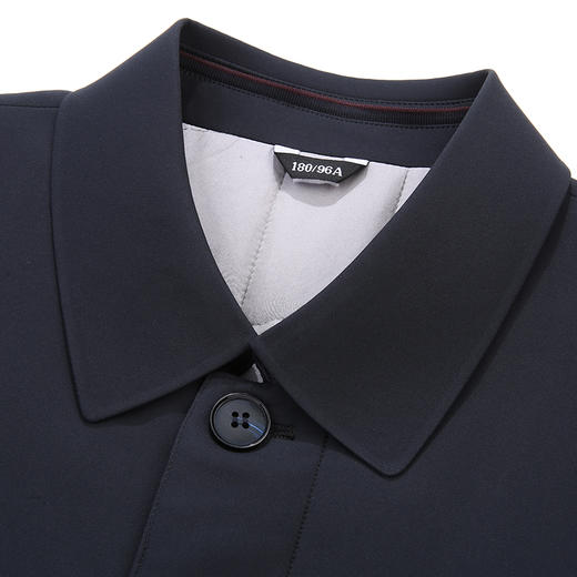 【加棉】【新款DWP】大依优型大码翻领夹克加棉棉衣外套风衣加肥加大肥佬休闲商务上衣男士胖子 商品图4