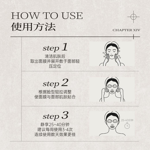 品牌直发  第十四章 依克多因平衡凝润冰晶膜 25gx5片/盒 商品图6