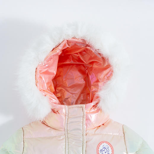 迪士尼Disney儿童冬款保暖童装女童羽绒外套224DS0828 商品图3