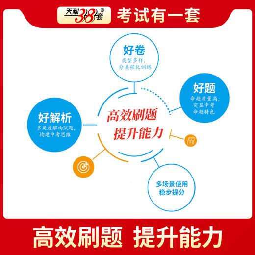 天利38套 2025吉林中考试题精选 语文 数学 英语 物理 化学 商品图6