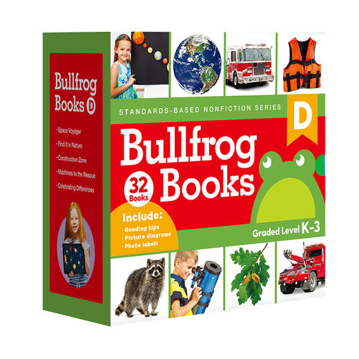 【鱼sir】美国点读版JUMP跨学科分级 百科阅读 蝌蚪牛蛙系列 商品图9