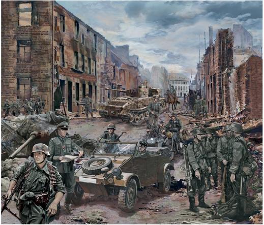 The Insane Artists 二战风云 NO.8812/C 涤纶柔丝 商品图0