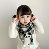 【新款卡通儿童围巾】秋冬宝宝口水巾 洋气防风保暖双面男女童三角巾 商品缩略图1