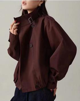 朱樱色~风衣HJ3D53