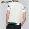 辽宁飞豹男篮 | 球员印号针织背心白绿拼接休闲穿搭继伟杨鸣 商品缩略图3