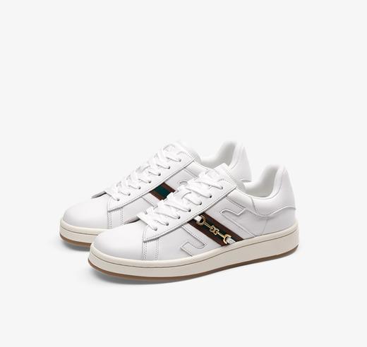 常青藤-莎莎苏2024秋新款厚底增高休闲板鞋女百搭小白鞋运动鞋 商品图0