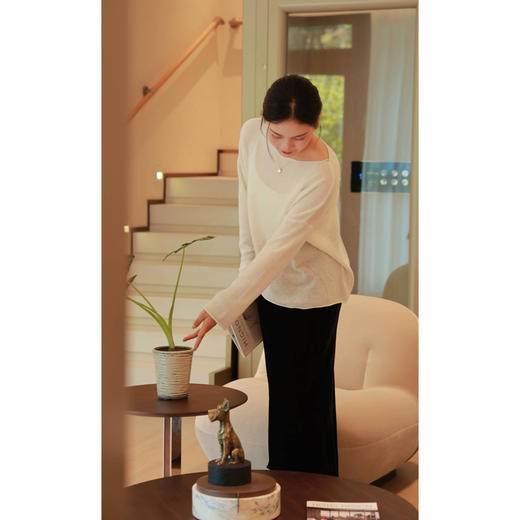 【抖音专属】羊绒衫（24815111白色） 商品图3