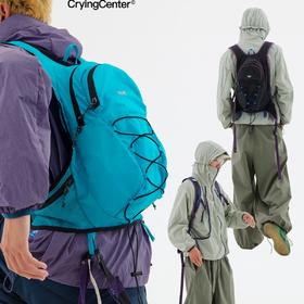 CryingCenter  异形拼接轻便户外双肩包加色 哭喊中心