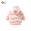 贝贝怡冬季女童简约可爱连帽羽绒服保暖防风外套ZB4DS004 商品缩略图11