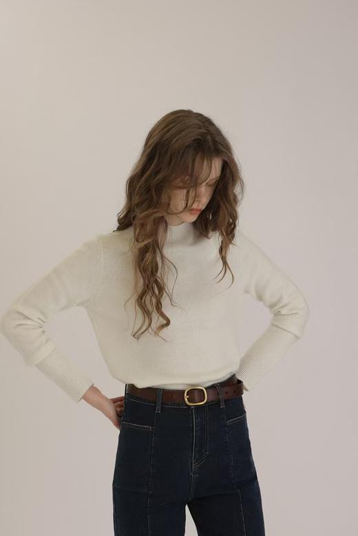 一体成衣无缝羊绒羊毛基础毛衫 商品图1