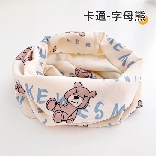 【儿童围脖围巾】秋冬加绒加厚 宝宝婴幼儿套头防风保暖德绒脖套 男女童通用 商品图9