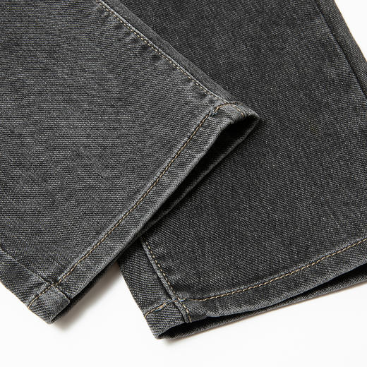 【新款DKP】大依优型大码松紧腰牛仔裤直筒长裤男舒适弹力休闲商务简约百搭加肥加大男装 商品图6