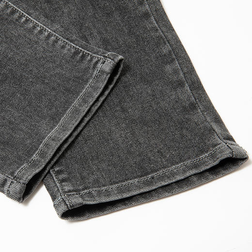 【新款DKP】大依优型大码锥形牛仔裤直筒长裤男舒适弹力休闲商务简约百搭加肥加大男装 商品图7