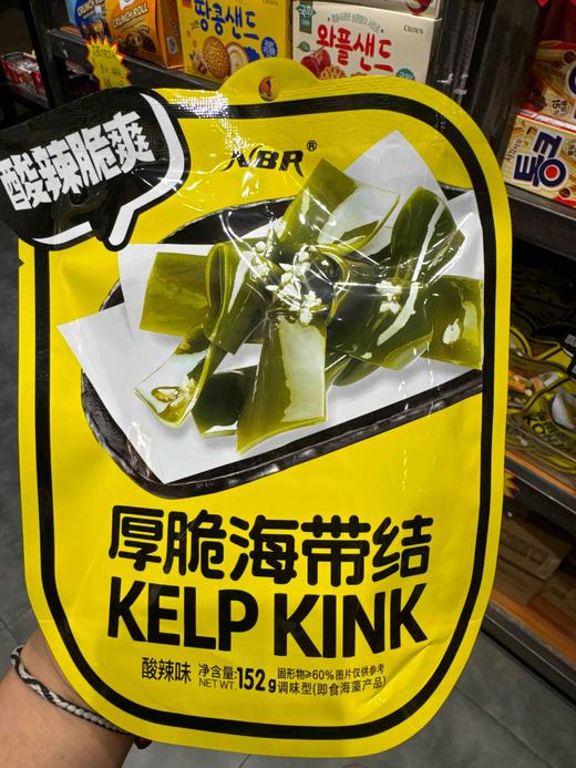 众星厚脆海带结酸辣味152g 商品图0