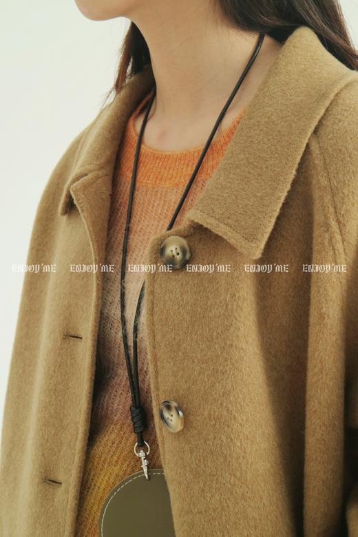【门店同款】ENJOY冬季柔韧与共松弛邂逅简约大衣 159461714 商品图5