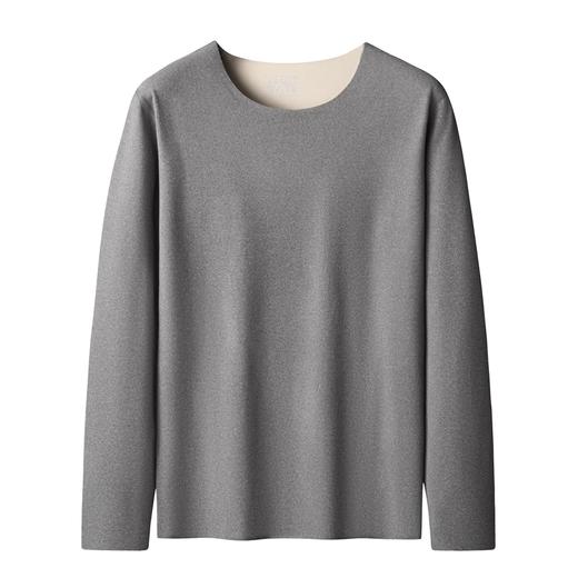 【德绒AB面保暖】【新款DSF】大依优型大码男装德绒保暖上衣内衣弹力加绒舒适保暖秋衣 商品图0