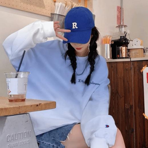 【家居百货】【卖萌冠军】超爆渐变圆领卫衣巨好看！谁穿谁好看｜甜美减龄又很潮酷 闭眼入！ 商品图1