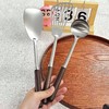 「19.9到手3支！木柄加厚」不锈钢勺铲子套件 木柄加厚厨房用品炒菜勺铲三件套煎铲汤壳家用 商品缩略图2