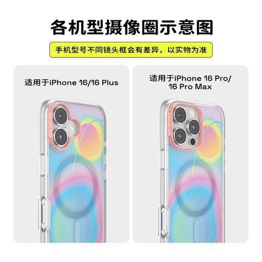 【光晕·手机壳】泡沫水母 POPCASE手机壳 MagSafe Popcase磁吸款 蓝色 iPhone 15/14/13 商品图2