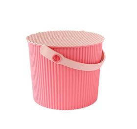 炫彩多功能收纳桶 淡粉色 4L mini