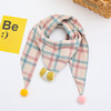 【新款卡通儿童围巾】秋冬宝宝口水巾 洋气防风保暖双面男女童三角巾 商品缩略图5