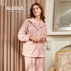 雅黛丽睡衣秋冬女法兰绒加绒加厚保暖家居服套装可外穿高级感 商品缩略图1