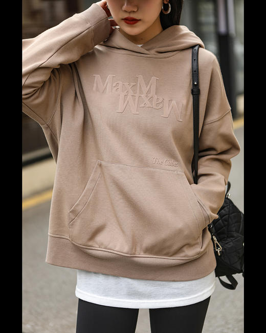 单品包邮 现货 THS-限时 max家 原尾 科技双面布植绒CUBE卫衣BI462运动裤BJ3055 商品图6