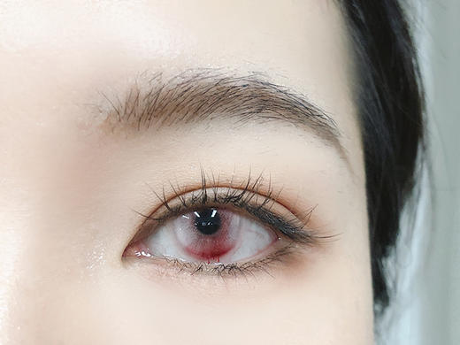 NinaMond 白瞳血泪&红瞳血泪&乌鸦眼泪 【预售11月底到货】日抛 4片 14.5mm 参考着色14.0 基弧8.5 含水40% 新锐国货 商品图1