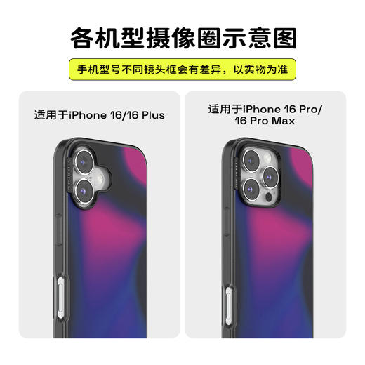 【光晕·手机壳】迷幻黑加仑 POPCASE手机壳 MagSafe Popcase磁吸款 紫色 iPhone 15/14/13 商品图2