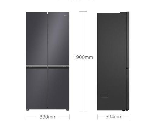 海尔（202855）海尔冰箱472升零嵌入式全空间保鲜十字门四开门家用电冰箱超薄厚度60cm以下一级能效  智能双变频电冰箱BCD—472WGHTDB9SJU1 商品图0