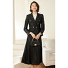 乔万尼西装外套女新款春秋款气质黑色西服EM3B429 商品缩略图1