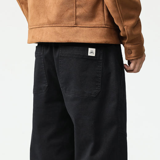 【纯棉】【新款DQ】大依优型大码束脚休闲长裤男舒适休闲简约百搭加肥加大男装潮款 商品图8