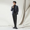 【高端系列】柒牌男装西服男2024秋冬新款商务格纹羊毛单西装外套	127C70990 商品缩略图3