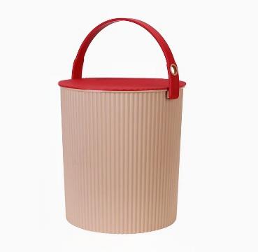 炫彩多功能收纳桶 淡黄色 10L 商品图0