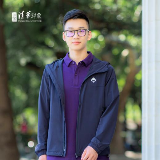 清华文创简约连帽外套 商品图2