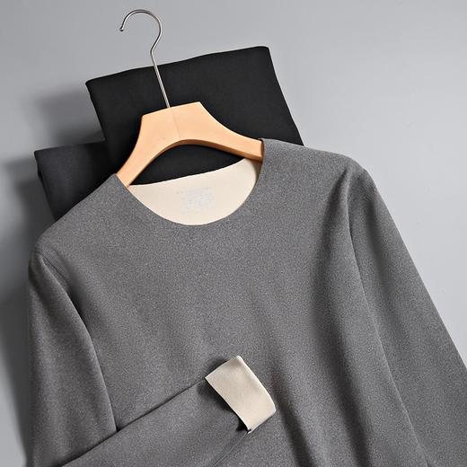 【德绒AB面保暖】【新款DSF】大依优型大码男装德绒保暖上衣内衣弹力加绒舒适保暖秋衣 商品图1