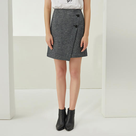 扣子问题下架-EITIE爱特爱6406104半身裙 商品图1