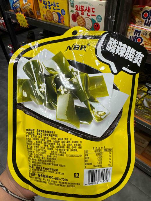 众星厚脆海带结酸辣味152g 商品图1