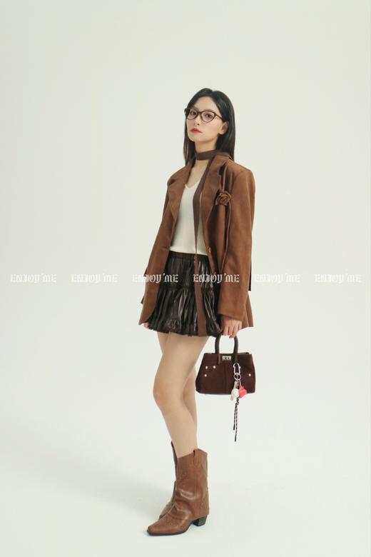 【门店同款】ENJOY秋季时光回廊花朵胸针西装 159407355 商品图3